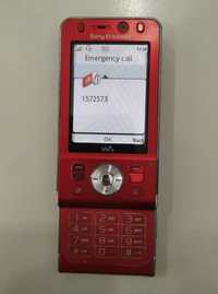 Telemóvel Sony Ericsson W910i Vodafone c/acessórios - pequena avaria