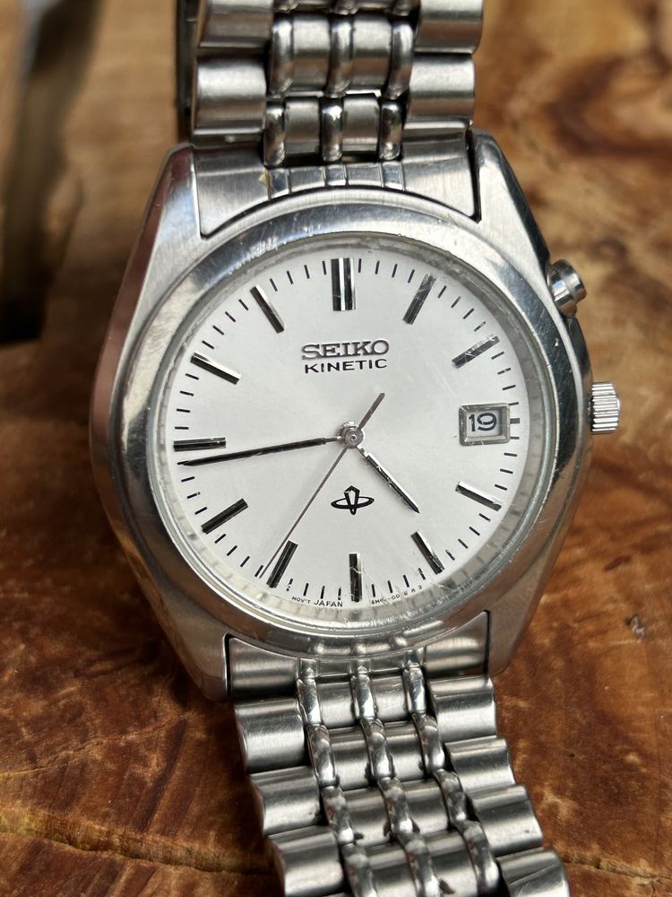 Zegarek japoński męski Seiko Kinetic