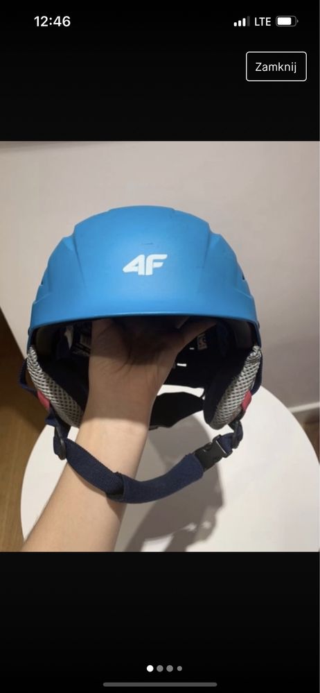 Kask narciarski 4f