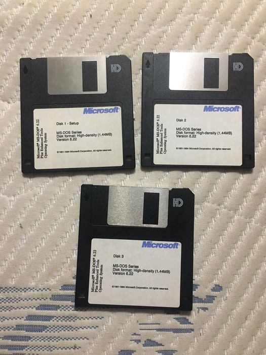 MS-Dos 6.22. Windows 3.1