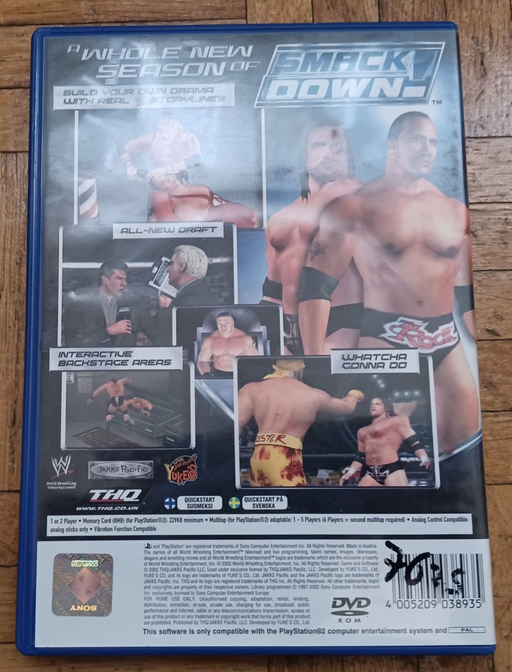 SMACKDOWN ! - Gra na PS2