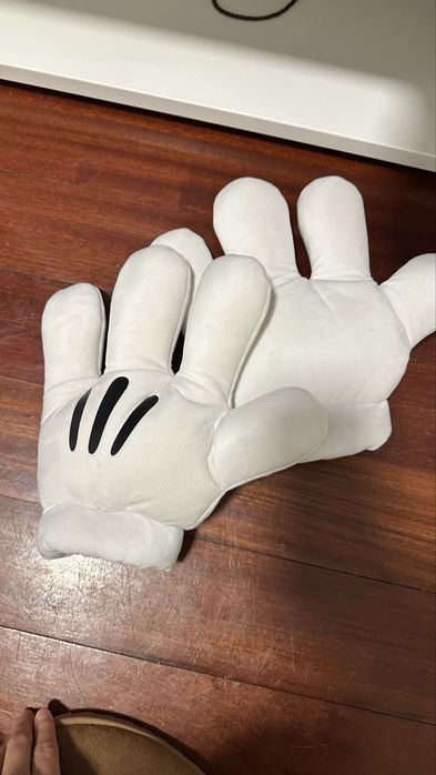 Luvas minnie // disfarce // fantasia