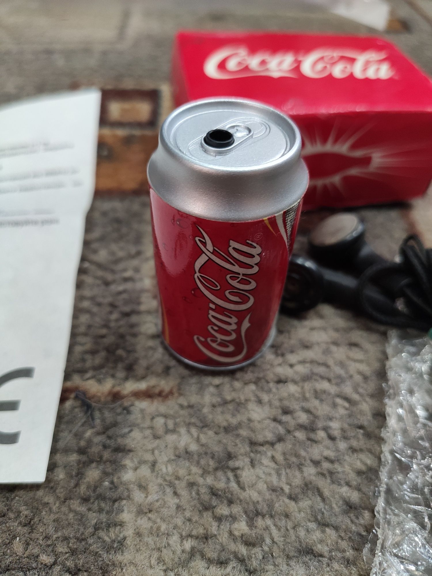 Плеер -радио Coca cola почти винтаж