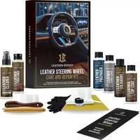 Комплект реставрація керма Leather Expert Steering Wheel, Чорний колір