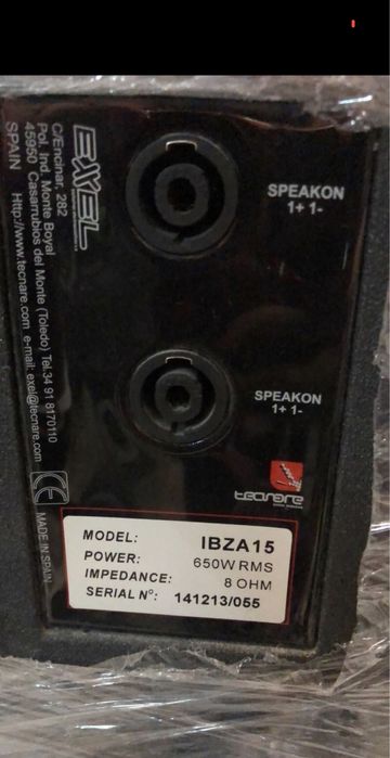 TECNARE IBZA15 650 W RMS
