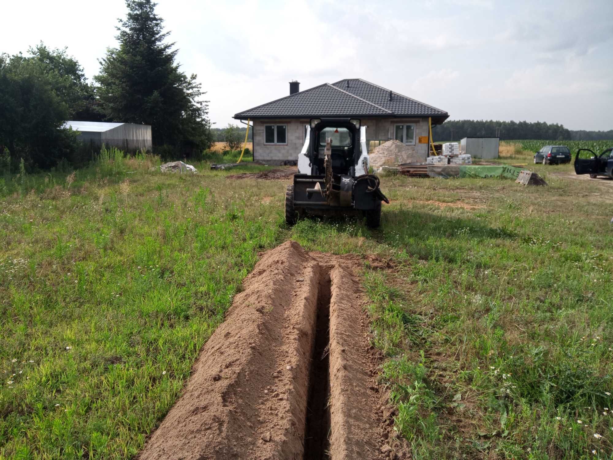 Bobcat mini ładowarka Kubota mini koparka Wynajem