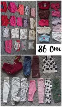 Mega paka ubranek (43+ szt) dla dziewczynki 12-18 miesięcy