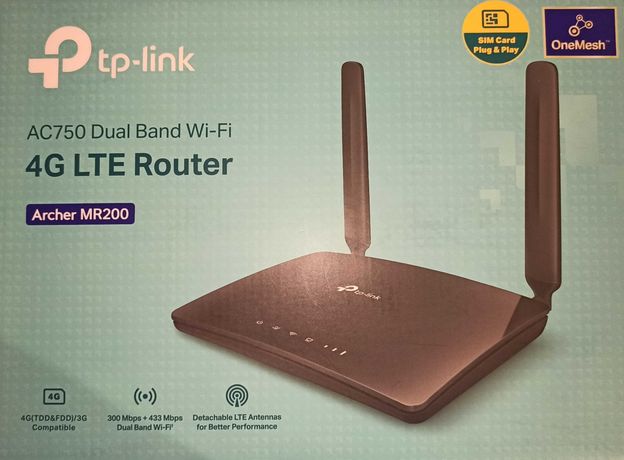 Router TP-LINK Archer MR200 LTE NOWY