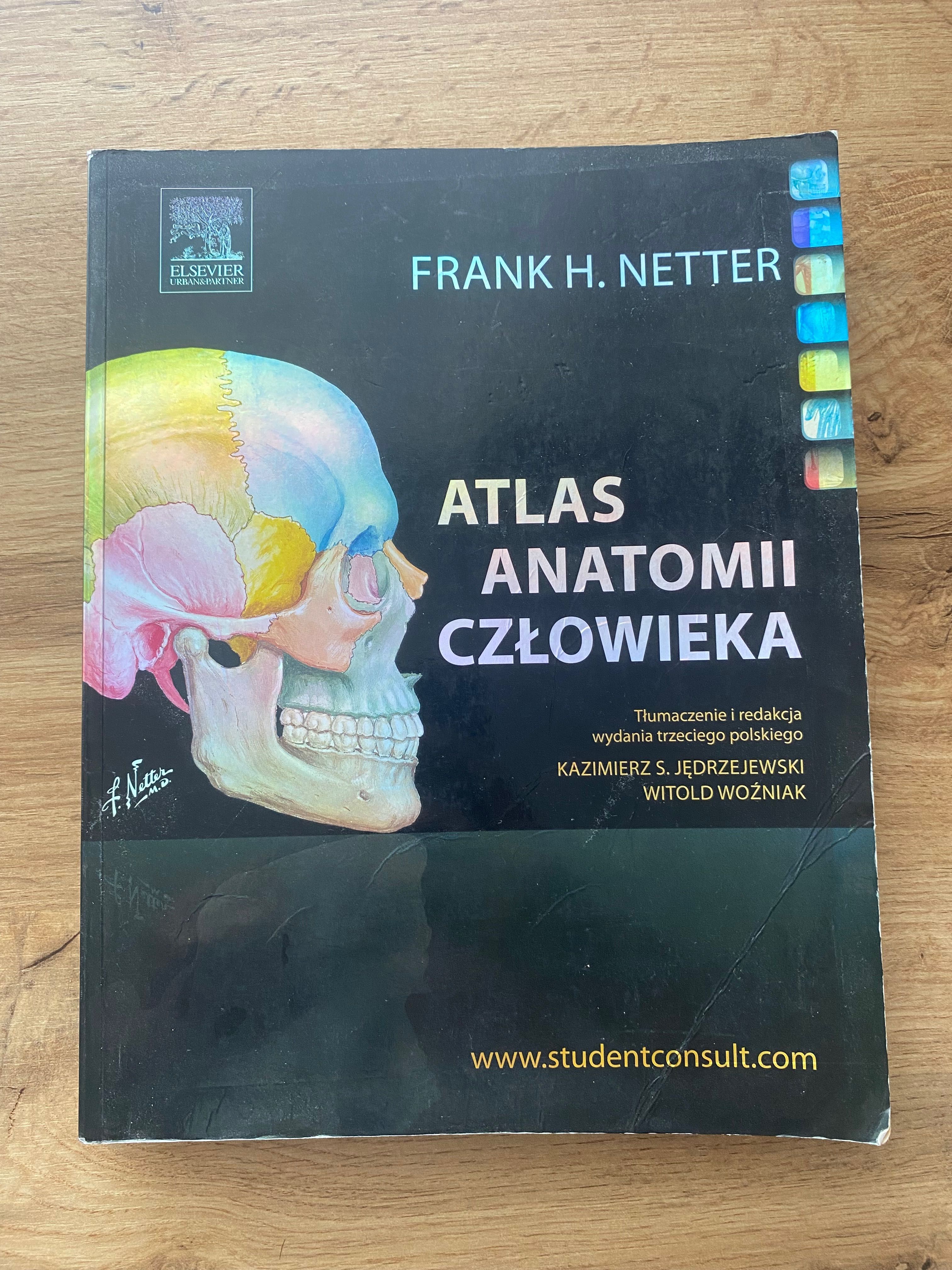 Atlas anatomii człowieka Netter - Łacińskie Mianownictwo