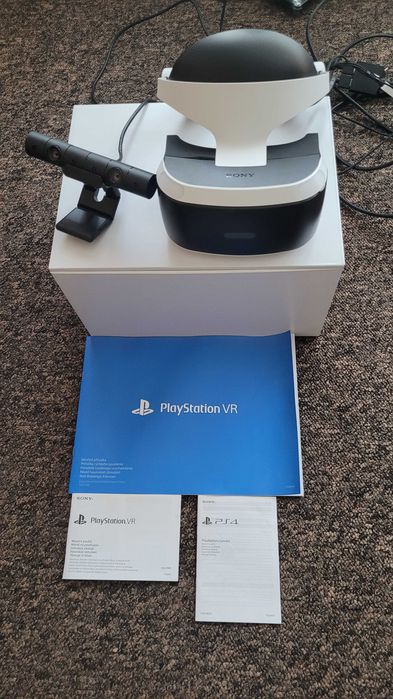 Play Station 4 KONSOLA + GOGLE VR + gry