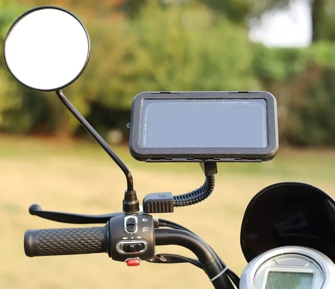 Suporte impermeável  telemóvel moto ou bicicleta