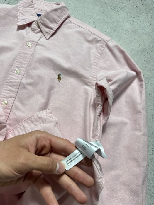 Рубашка Polo Ralph Lauren Размер M Оригинал Идеал Розовая