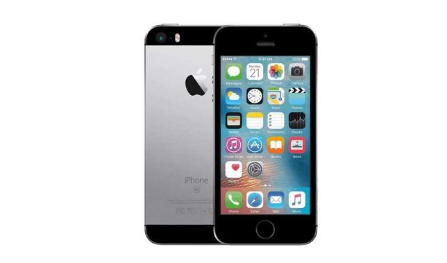 iPhone SE cinzento, versão 12.5.6 (versão atualizada)
