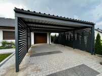 Carport 6x6 - wiata samochodowa garażowa dwustanowiskowa pod wymiar