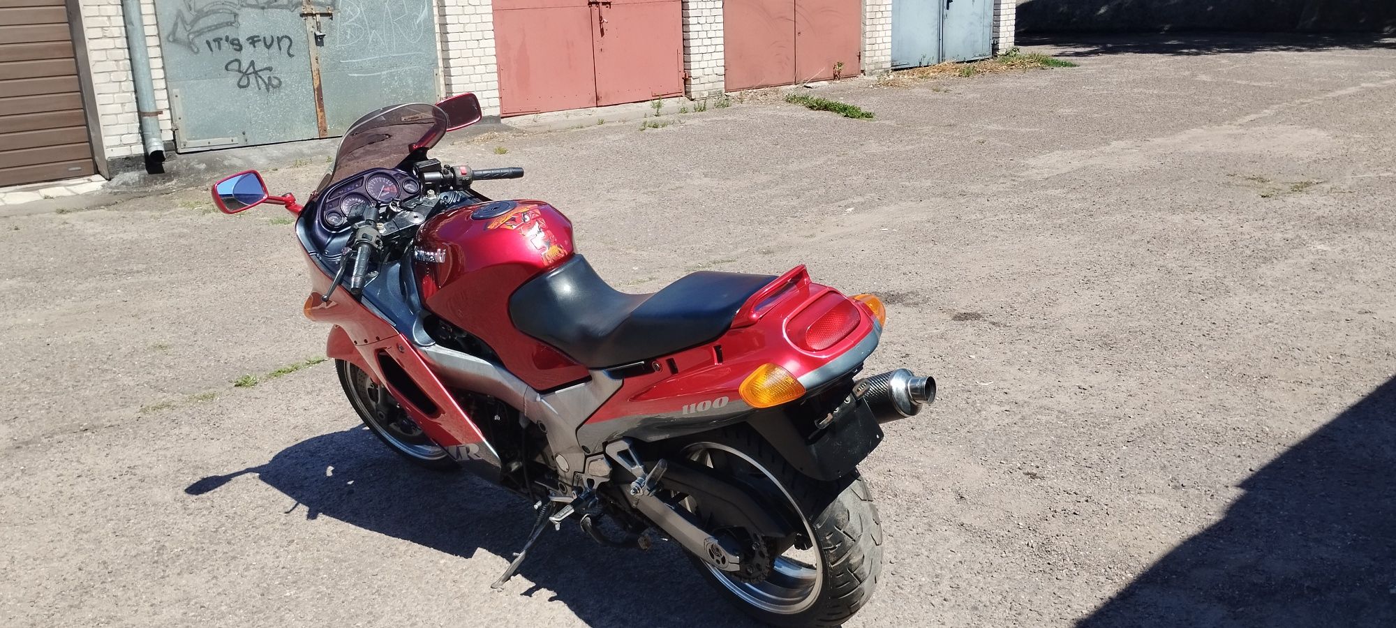 Kawasaki ZZR 1100 wydech Sebring 4w1 rok 1999 mały przebieg 54 tys