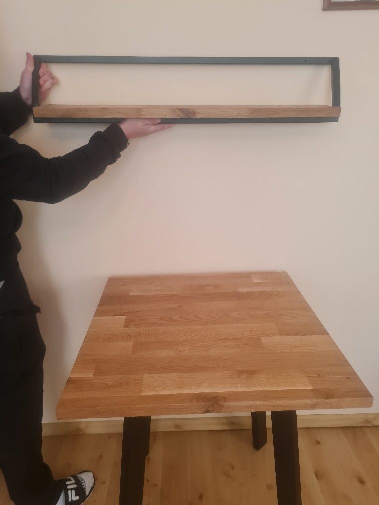 Stolik i półka komplet