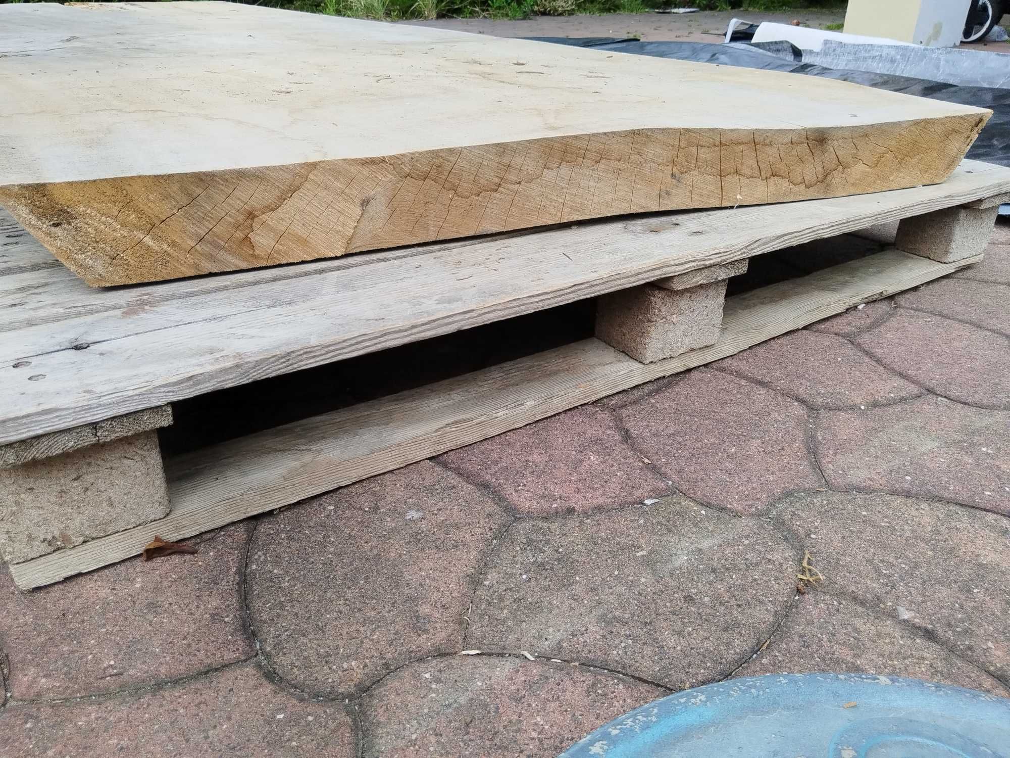 Stół jednolity blat topola 300x110 cm