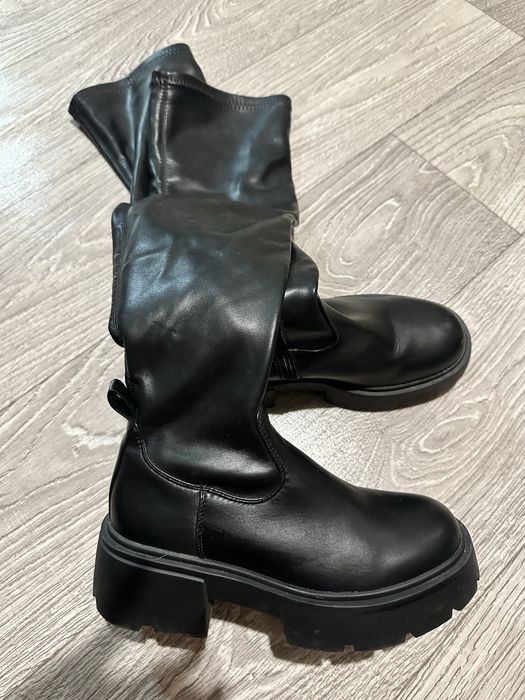 Ботфорти 38 розмір демі