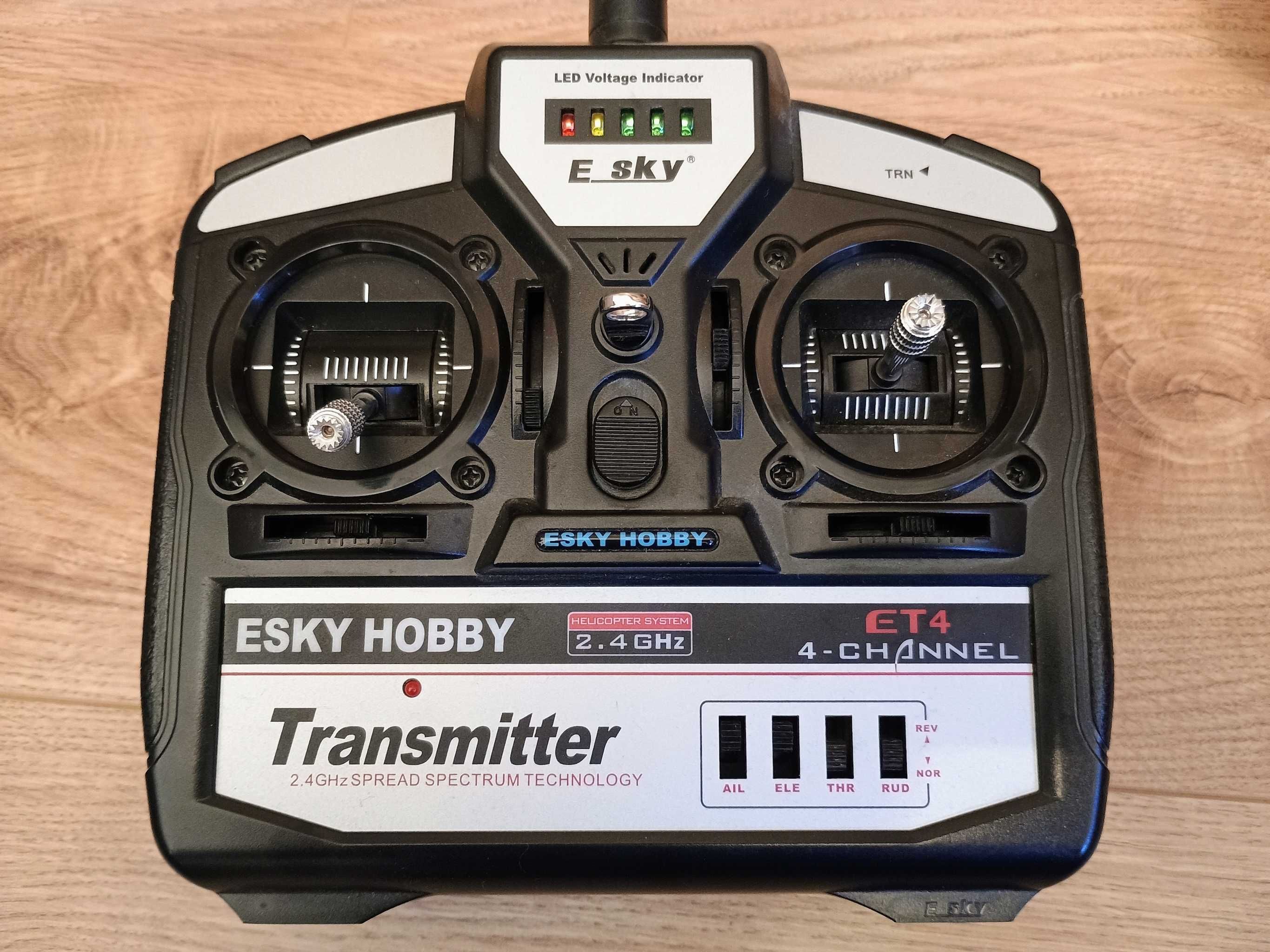 E-sky Hunter - helikopter/śmigłowiec RC - dwie obudowy - części alu