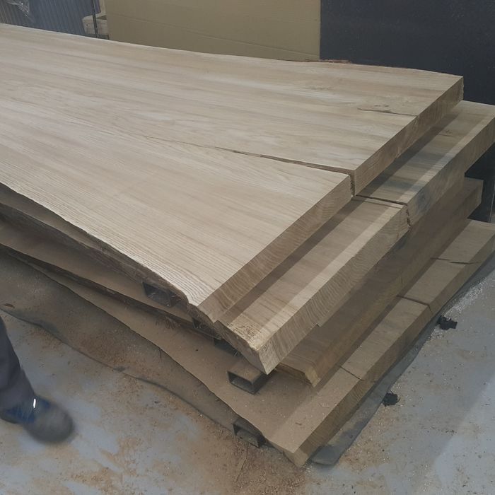 Monolit stół jesion dąb orzech blat drewniany drzewo live edge wood