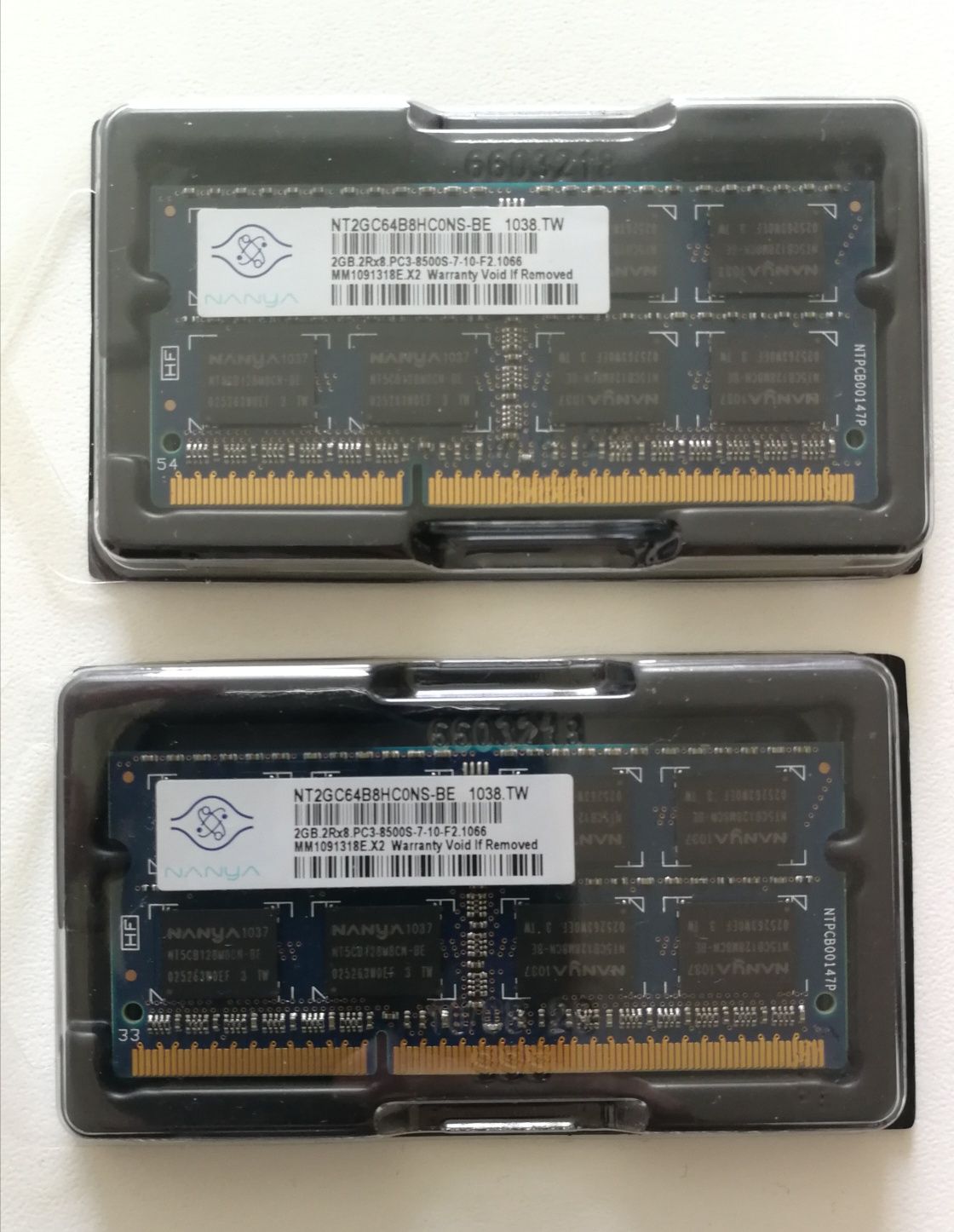 Pamięć RAM 4GB, ddr3, Nanya, 2X2GB