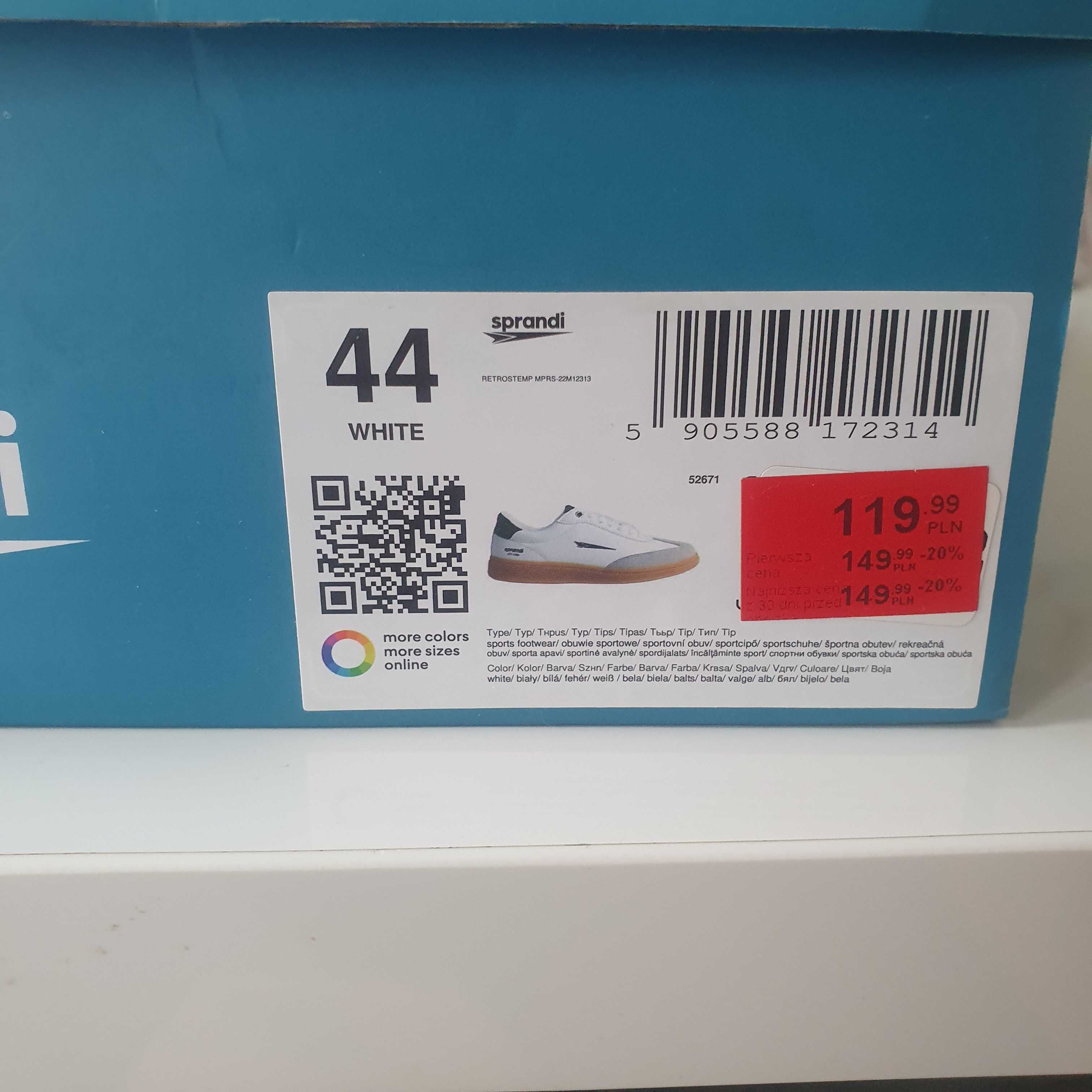 BUTY Sprandi Męskie 44