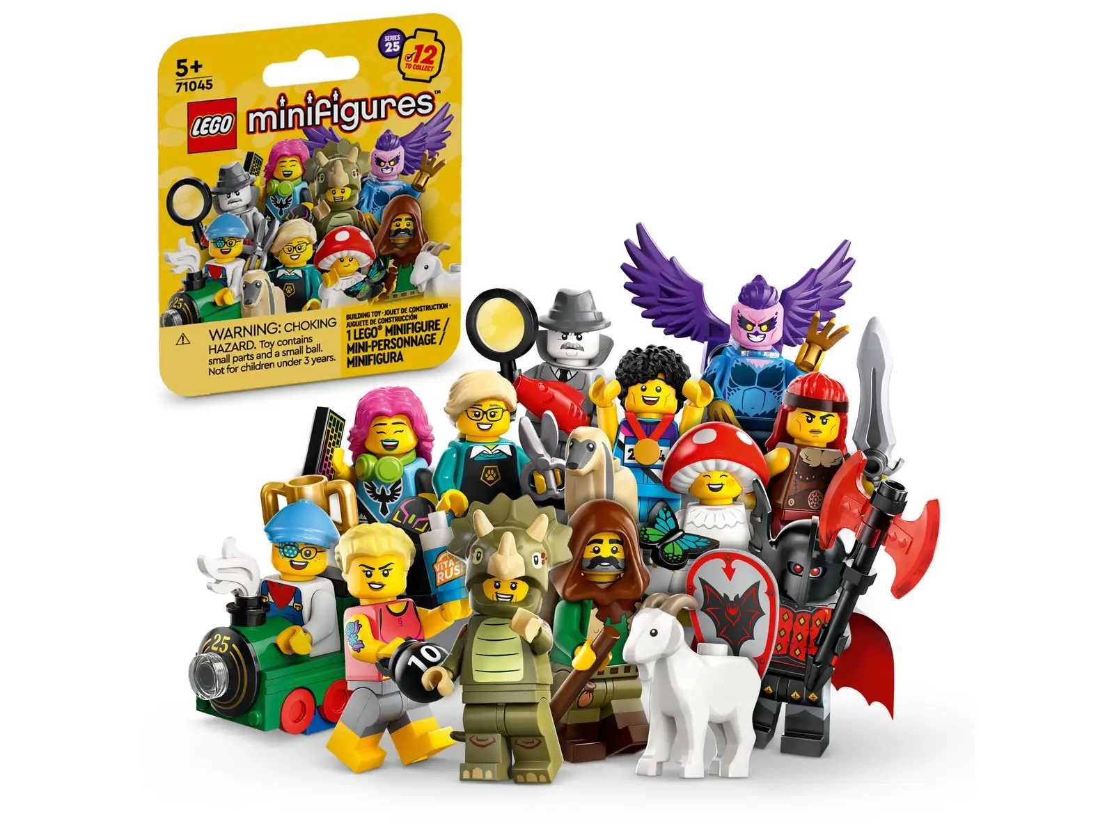 Minifiguras LEGO® Série 25 - Coleção completa