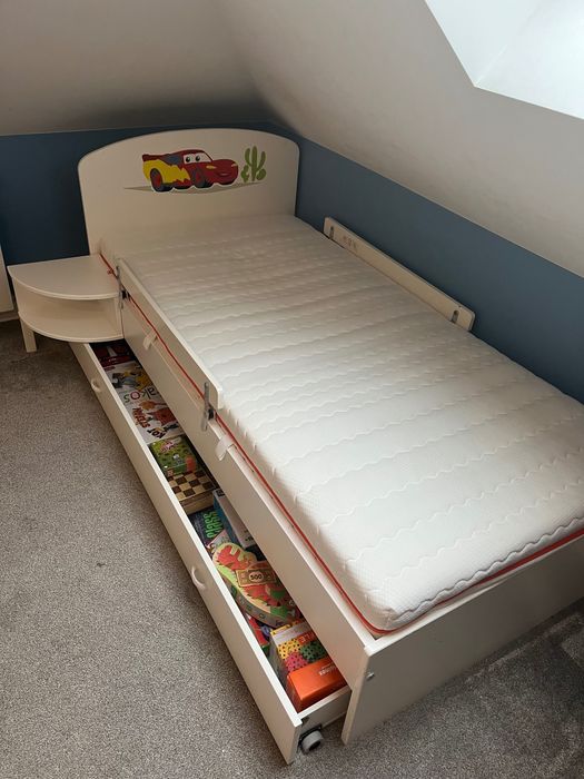 Łóżko, Meblik, 90/200 z materacem