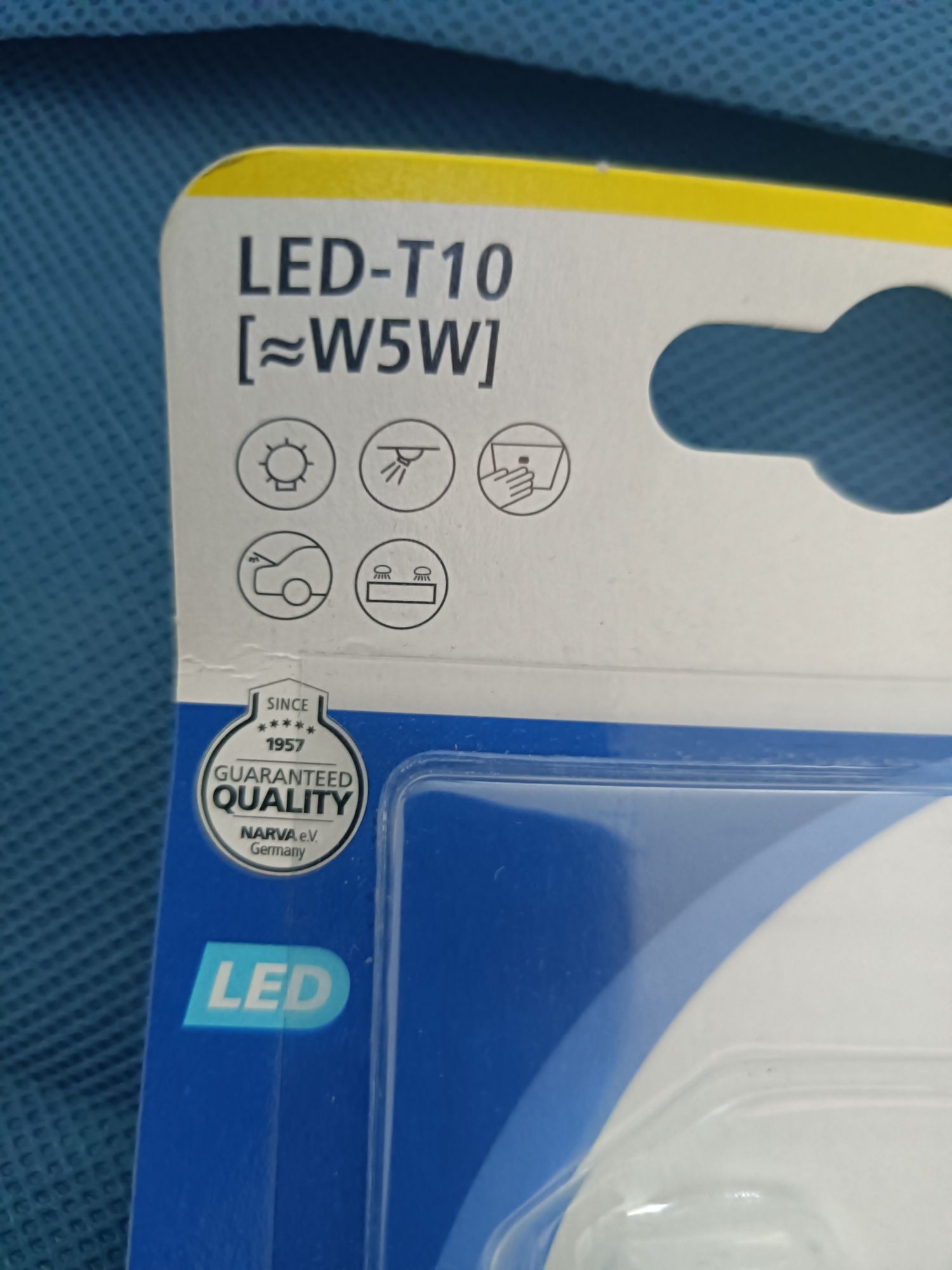 LED T10 6000 k oświetlenie wewnętrzne