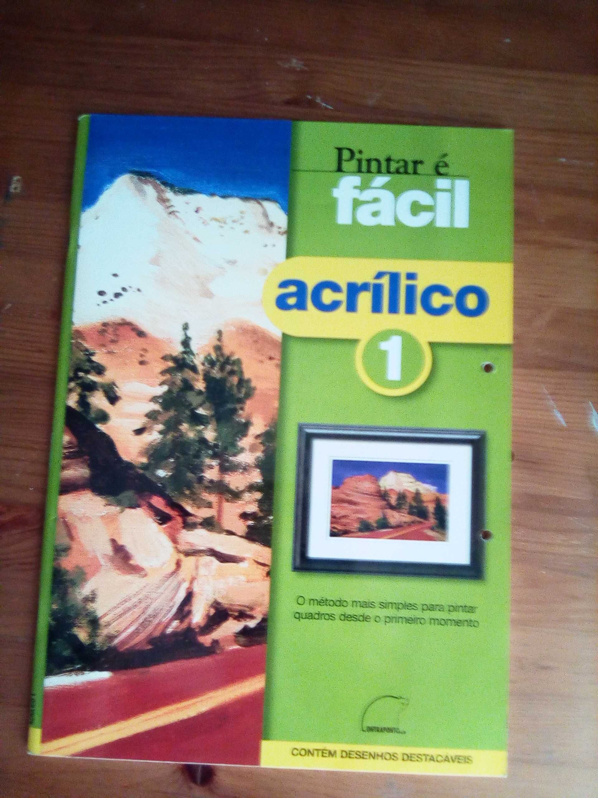 Livros sobre Acrílico e óleo