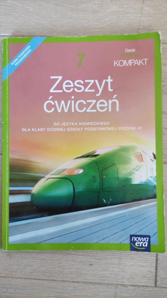 Zeszyt ćwiczeń do niemieckiego klasa 7