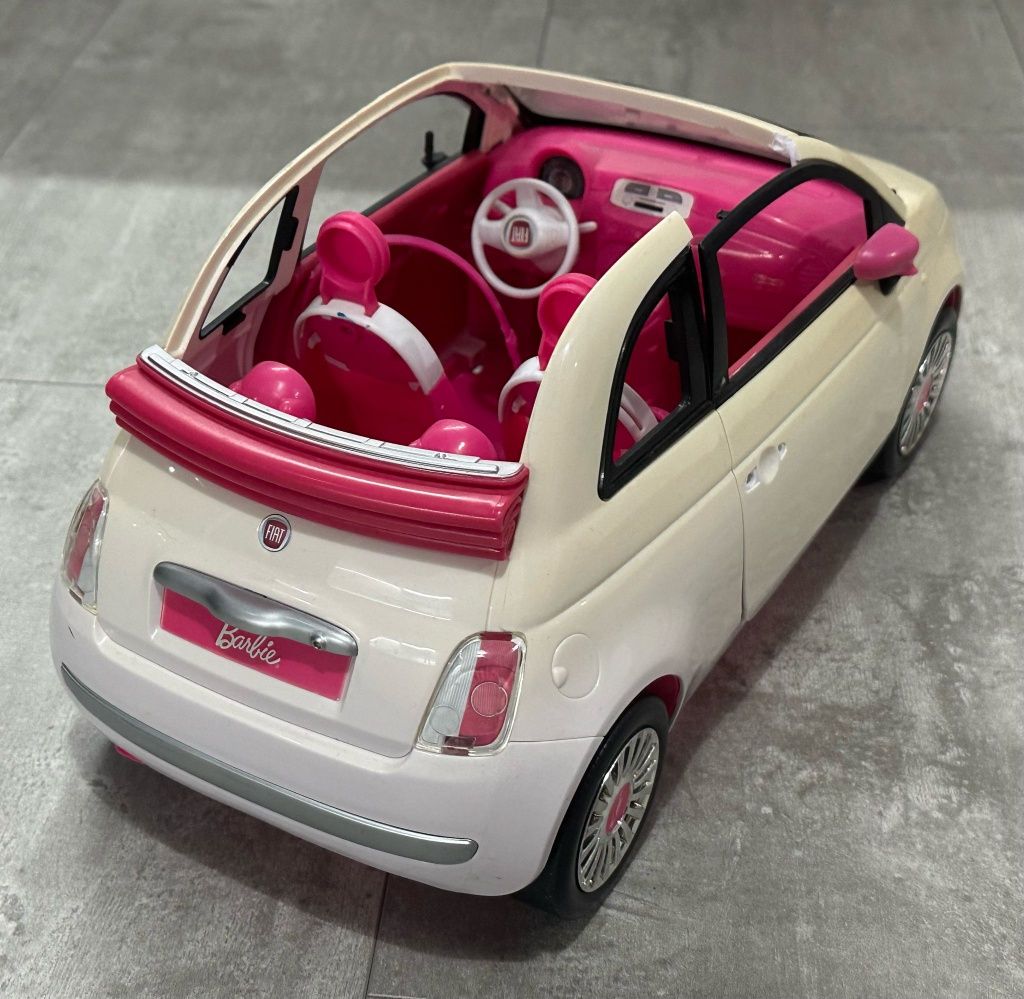 Barbie samochód dla lalek Fiat 500