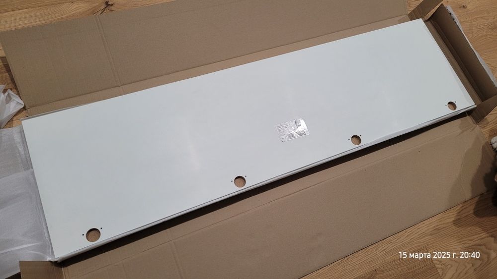 МДФ фасади плівкові, білі матові - 6 шт.