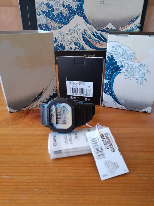 Casio G-Shock "hokusai Katsushika" DW-5600KHK24-1JR