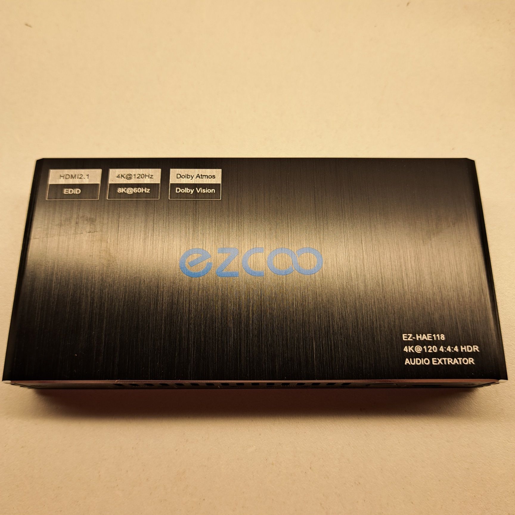 EZCOO Ekstraktor audio HDMI 4K 120Hz 8K 7.1/5.1/2.1ch EDID Switch Atmo