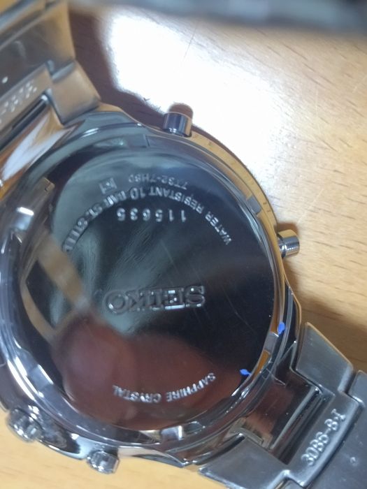 Relógio Seiko Premier Chronograph