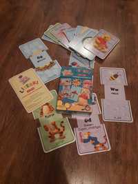 Interaktywne karty obrazkowe literki disneya dzień dziecka