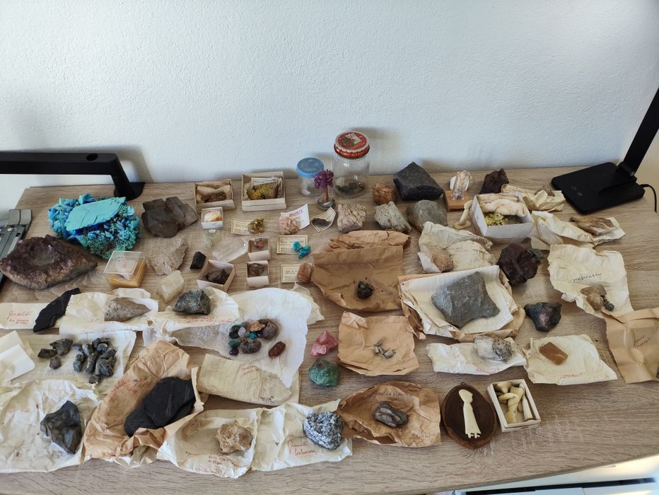 Rochas, Minerais e Fosseis Lote Não Catalogado