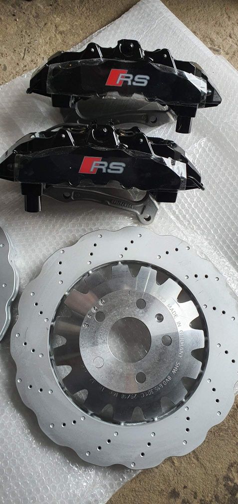 Audi RS3 S3 8V 8P 8 tłok brembo BBK zestaw hamulcowy nowy RS 370x34mm