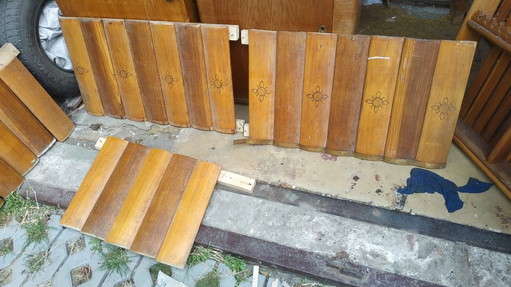 Заборчик и поддон деревянный