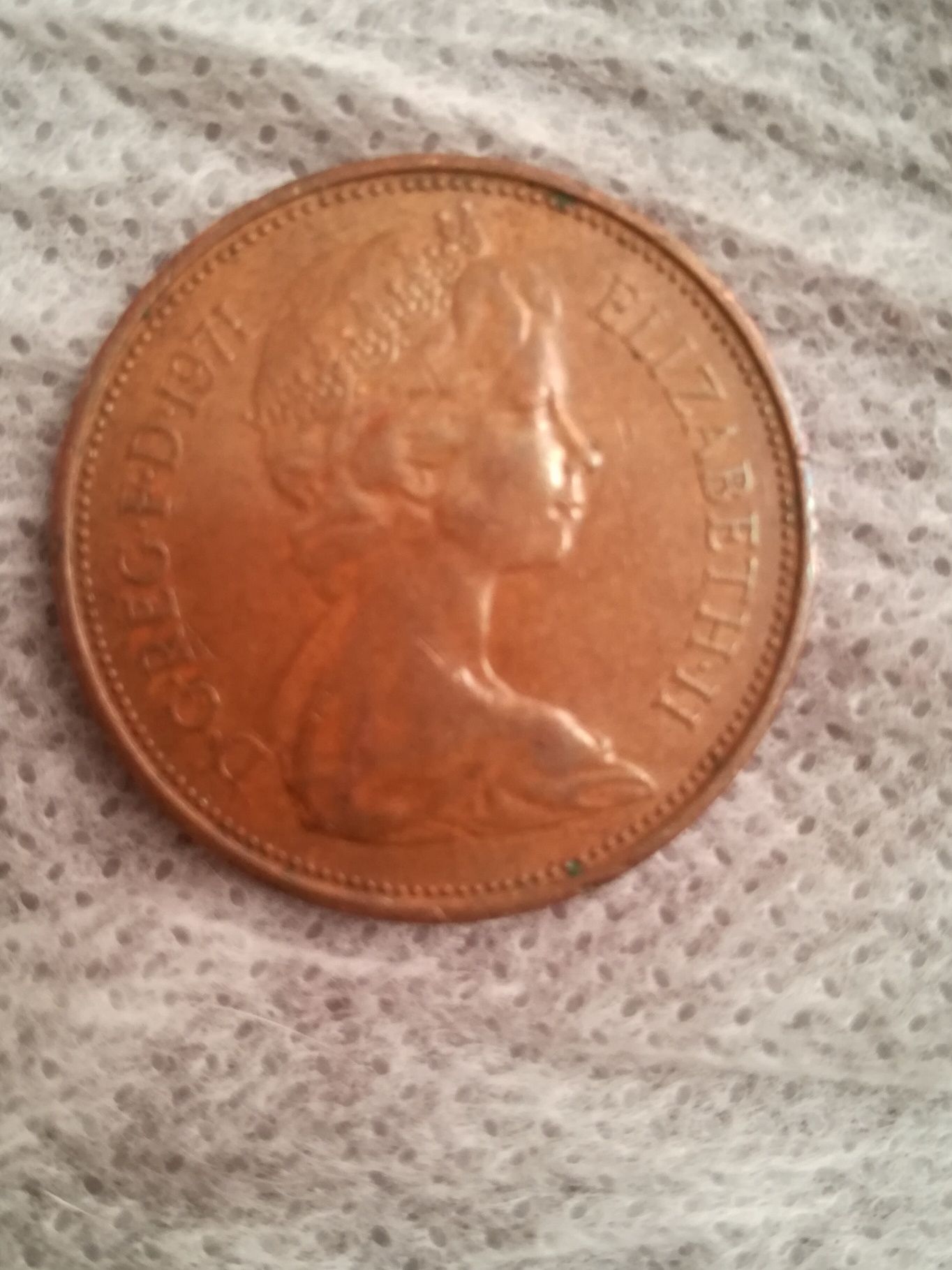 Moneta 2 New Pence 1971