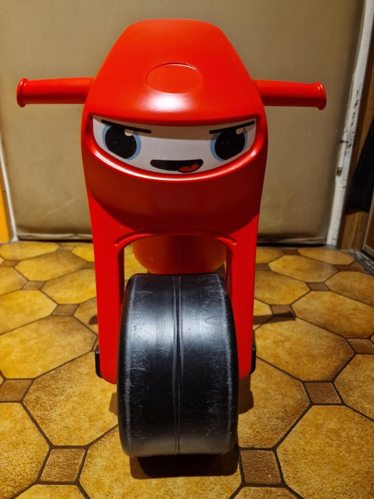 Motorek plastikowy biegowy