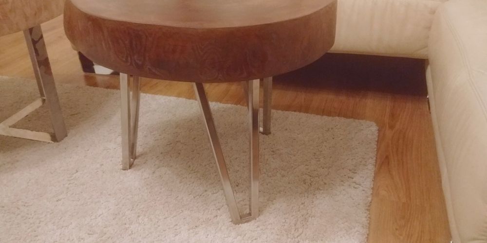 Stolik kawowy z plastra