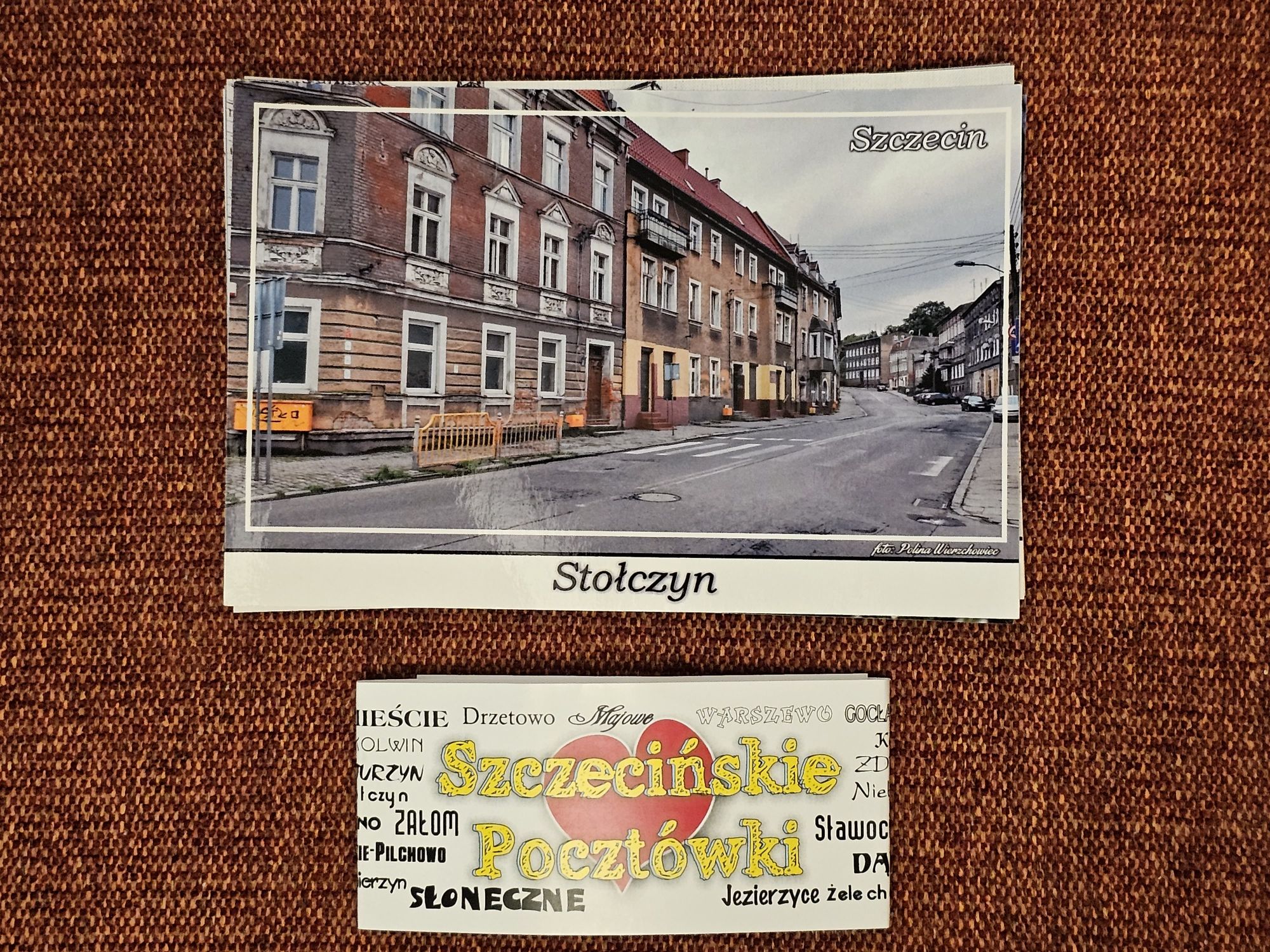 Stołczyn pocztówki Szczecin komplet 6sztuk