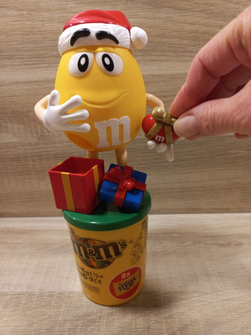 Dozownik M&M's do cukierków świąteczny
