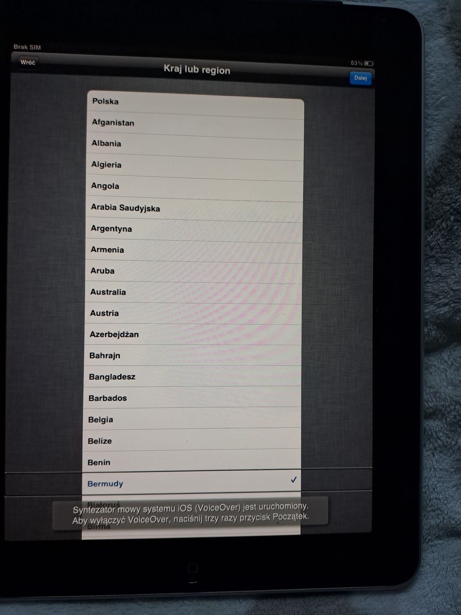 iPad  1 gen. 64GB    A 1337