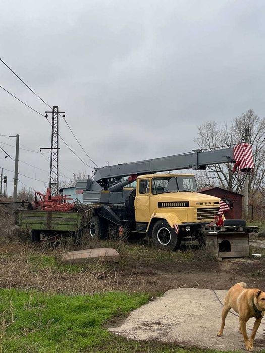 Услуги автокрана и трактора