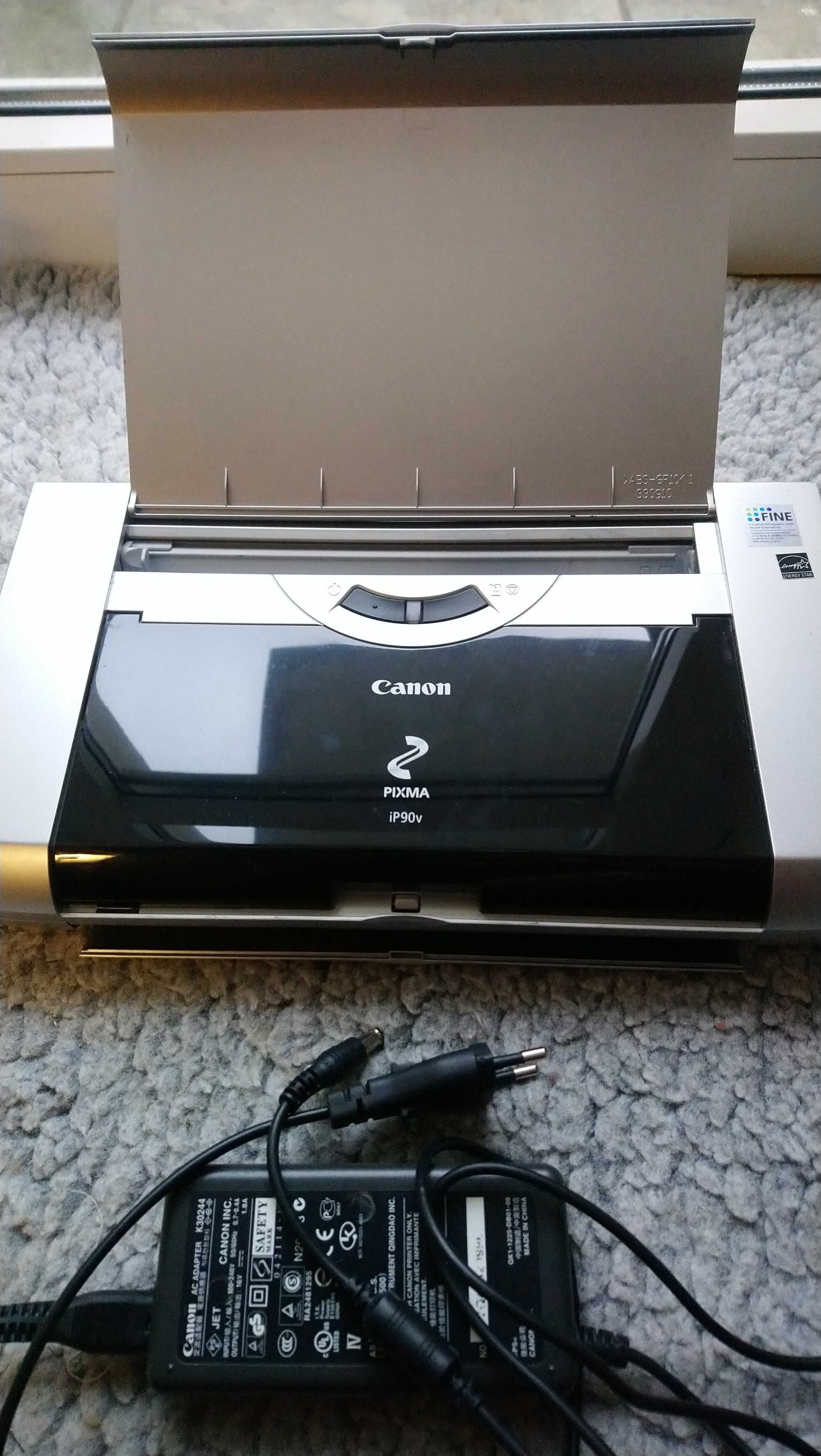 CANON drukarka atramentowa PIXMA iP90v z zasilaczem