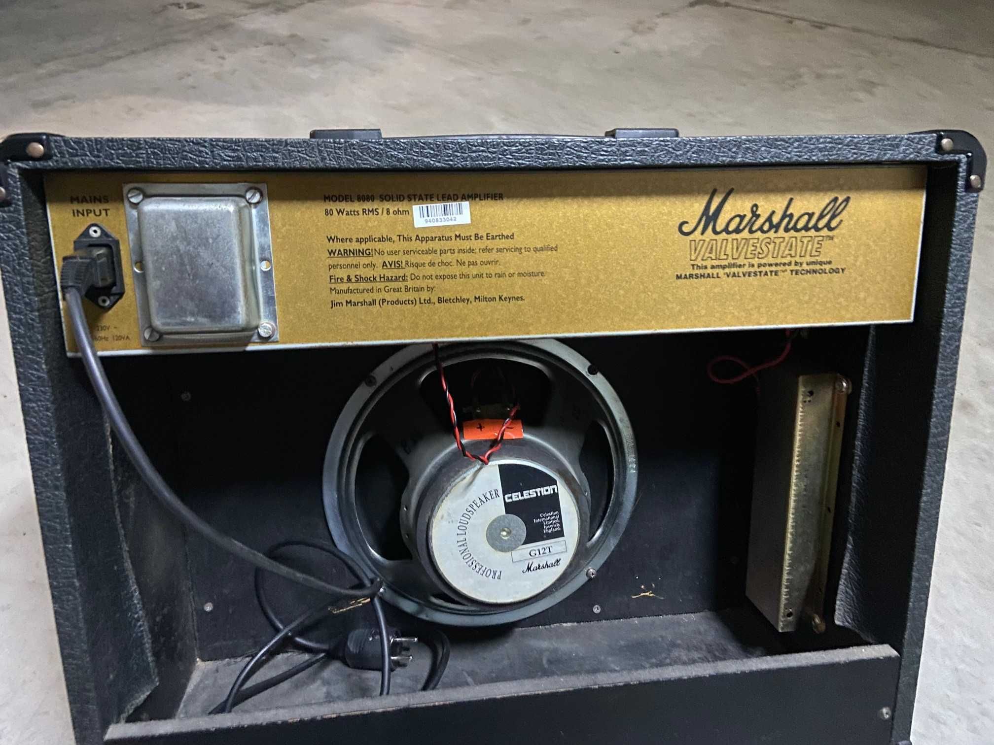 RESERVADO - Amplificador Marshall Valvestate 8080 Impecável