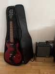 Gitara elektryczna epiphone les paul plus wzmazniacz ibanez
